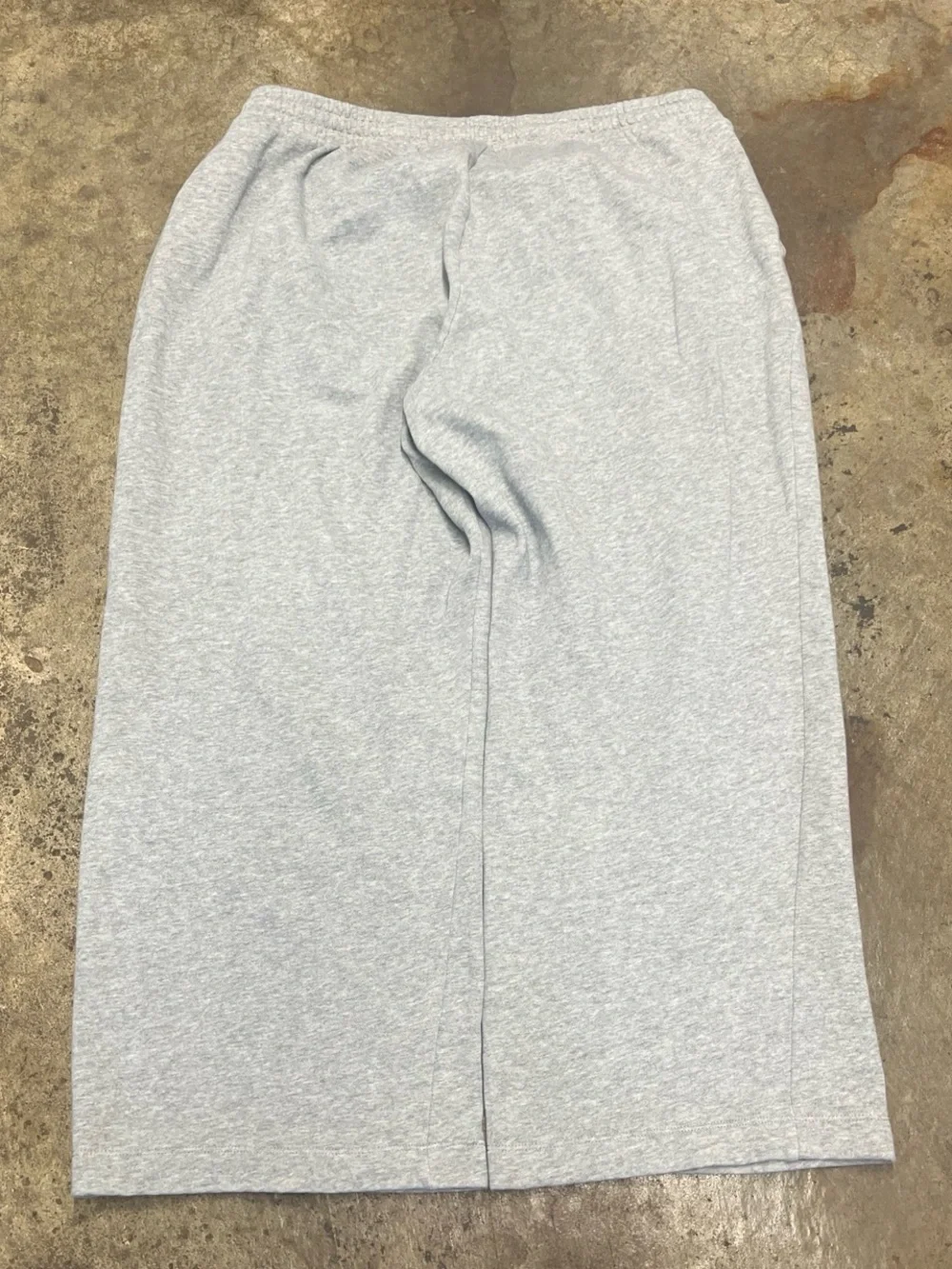 Y2K Old Navy Wide Leg Sweatpants Men’s Extra Large Gray Lightweight Streetwear